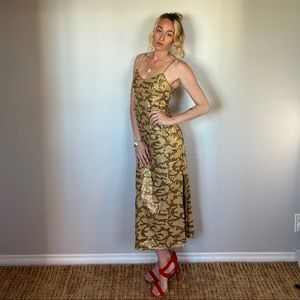 ✨Anthropologie Gold & Bronze Sequins Dress✨